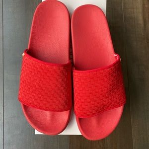 Swims sandals bright red